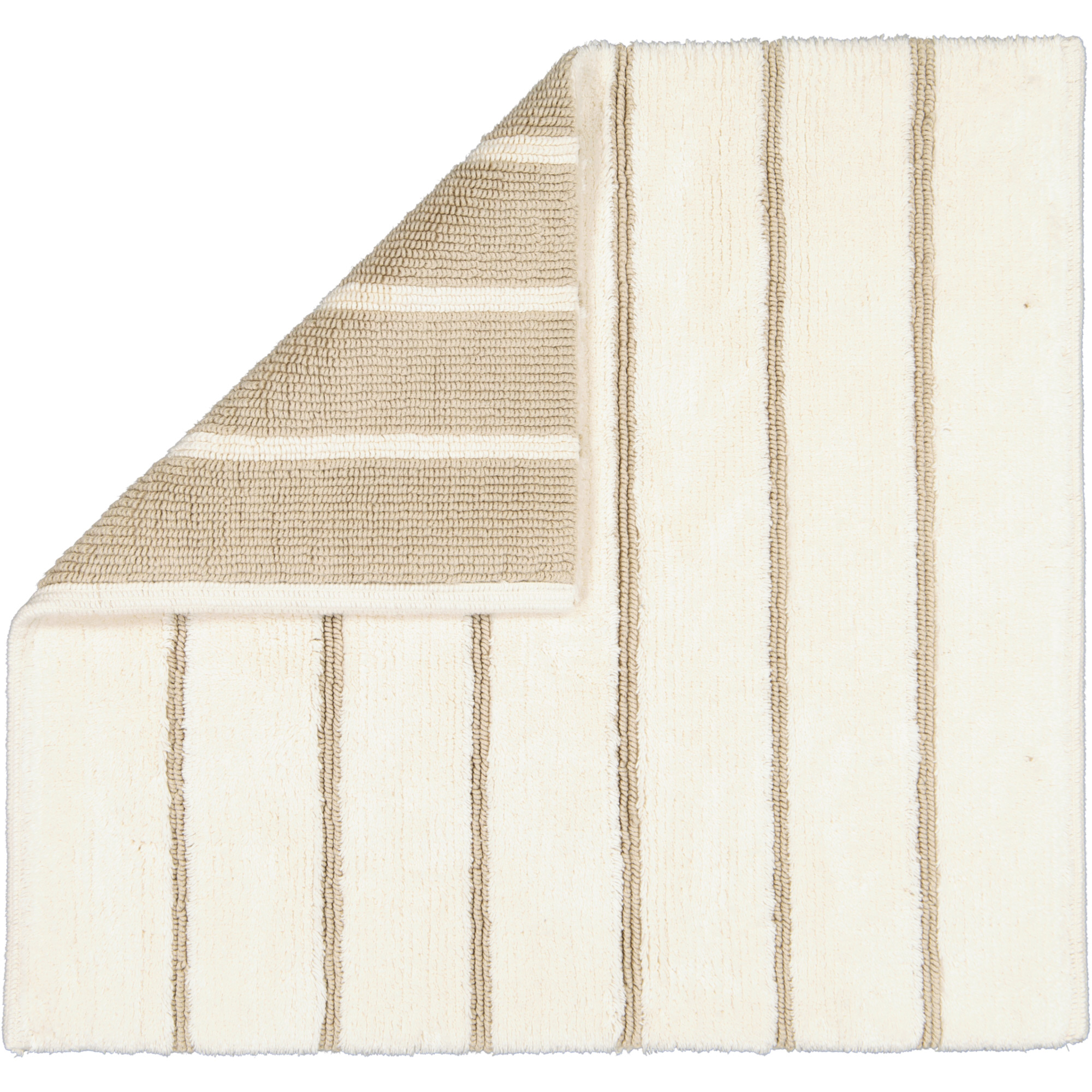 Cawö Wende-Badteppich (handgewebt) Balance 1008 | 33 Natur